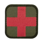 Condor Emroided medic patch red on OD Green