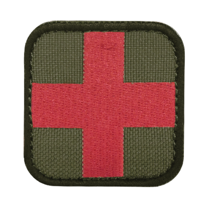 Condor Emroided medic patch red on OD Green