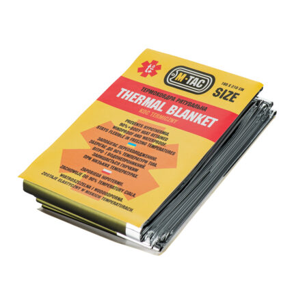 M-Tac Thermal Blanket packaging opened