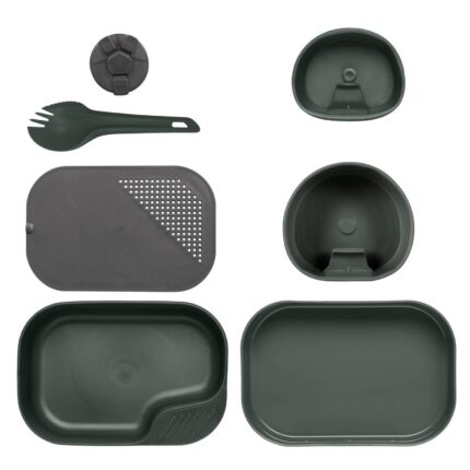 Wildo Camp-A-Box Complete Camping Set Olive Green