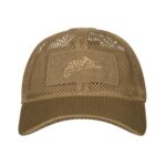 Helikon Tex Baseball Mesh Cap in Coyote Brown front view
