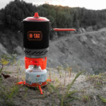 M-Tac Tourist Cooking System in use