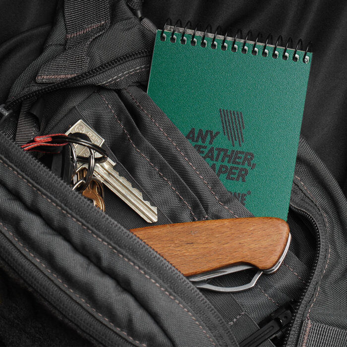 Modestone Waterproof Notebook A13MIL in use