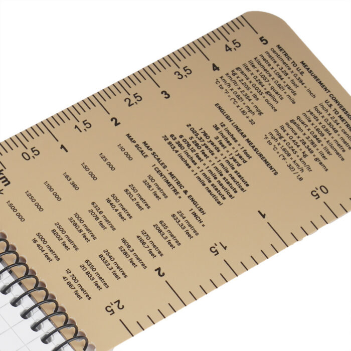 Modestone Waterproof Notebook A12MIL cheatsheet