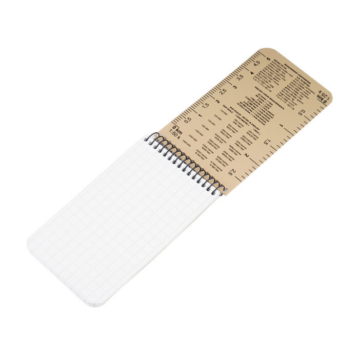 Modestone Waterproof Notebook A12MIL open