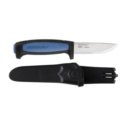 Morakniv Pro S side view with sheath