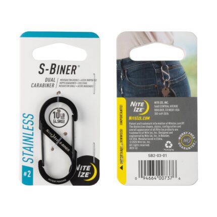 Nite Ize Carabiner S-Biner #2 in black