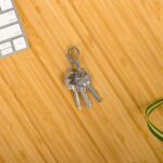 Size #1 as keychain