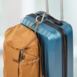 Size #5 as baggage clip